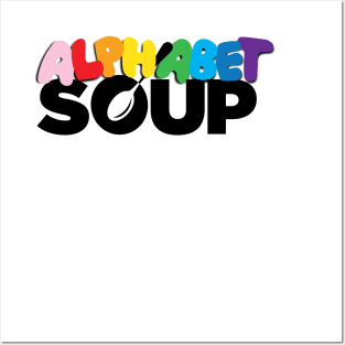 Alphabet Soup Posters and Art